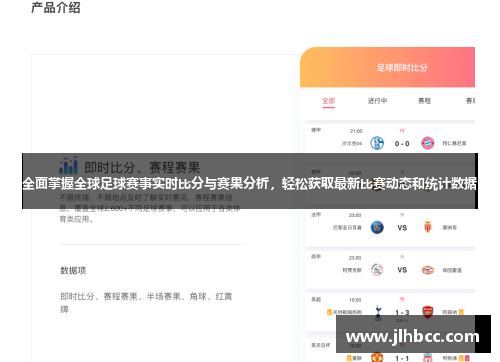 全面掌握全球足球赛事实时比分与赛果分析，轻松获取最新比赛动态和统计数据